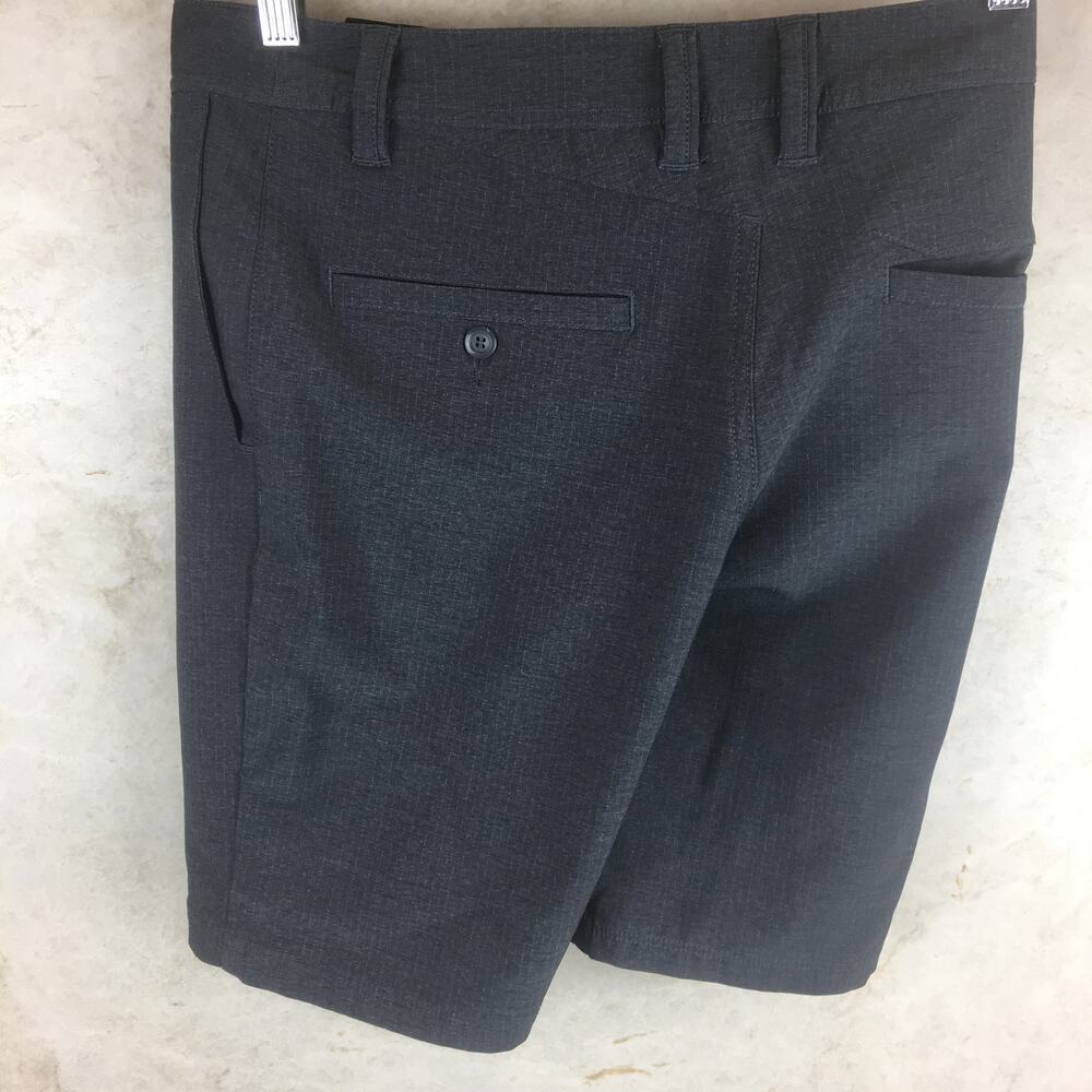 Volcom Gray 4 Way Stretch Board Flat Front Shorts… - image 4
